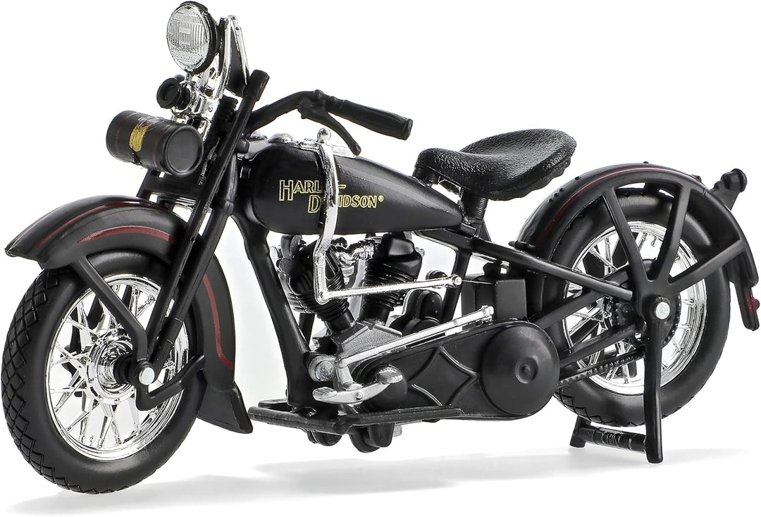 Generisch Harley David. 1928 JDH Twin Cam Schwarz 1/18 M*a*i*s*t*o Modell Motorrad mit individiuelle