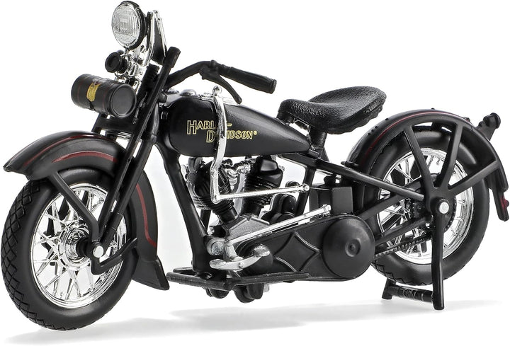 Generisch Harley David. 1928 JDH Twin Cam Schwarz 1/18 M*a*i*s*t*o Modell Motorrad mit individiuelle
