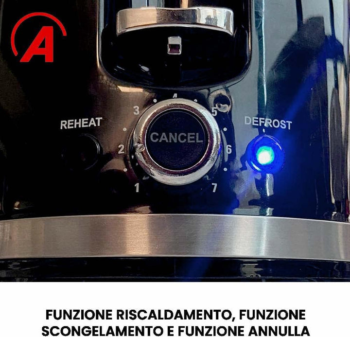 ARDES - ARTOAST03 TOSTO PRESTIGE Toaster mit gefüllten Toastzangen - 2 Timer für 7 Röstungen - Toast
