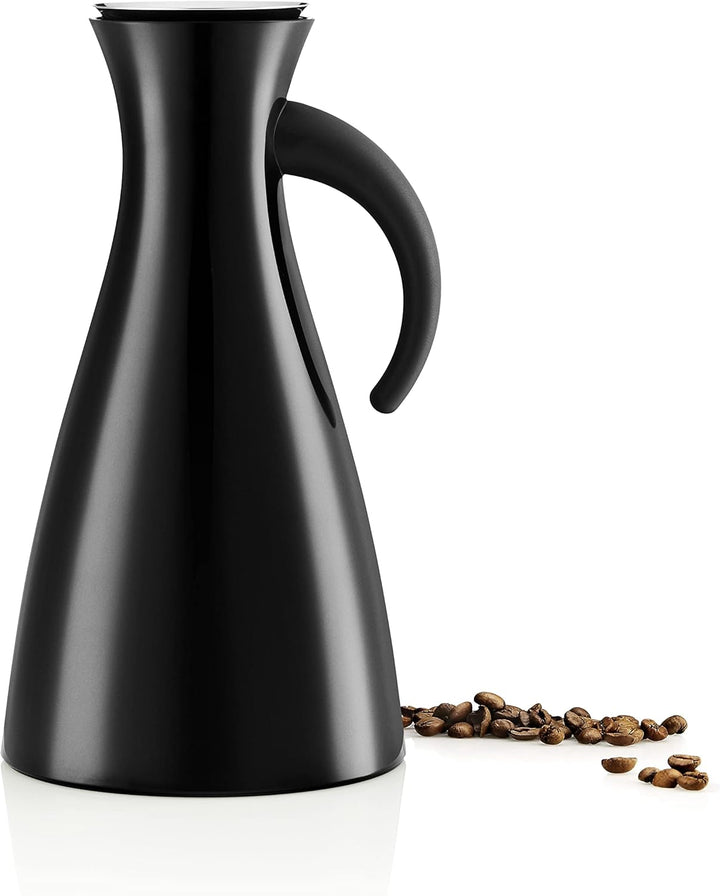 EVA SOLO | Isolierkanne 1,0l Black | 100% tropffreie | Schwarz, Schwarz