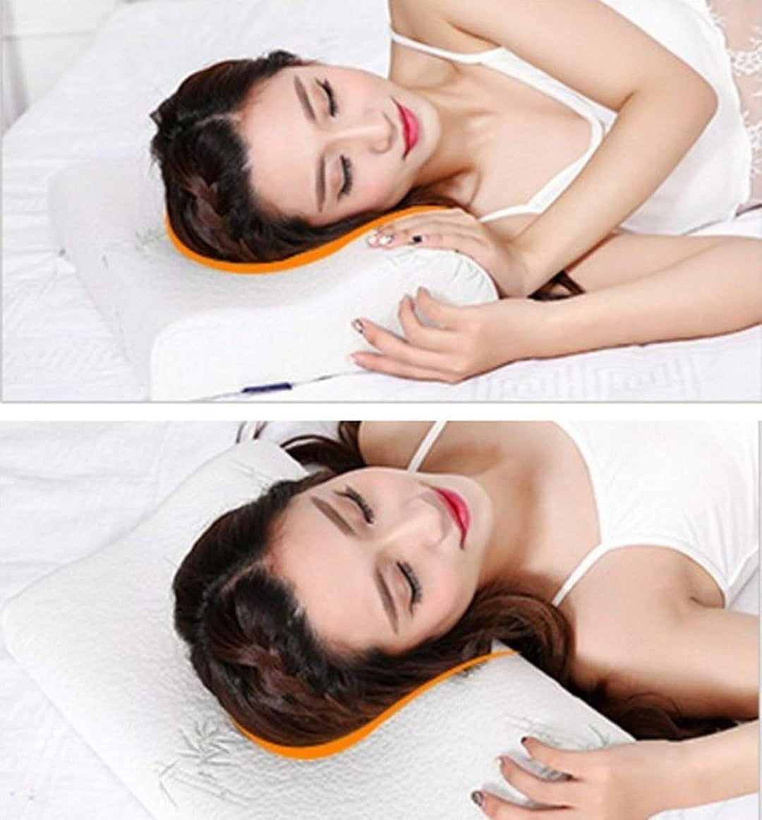 Ecosafeter 2024 neues Upgrade Memory Foam Kopfkissen Orthopädisches Nackenstützkissen für Seiten- un