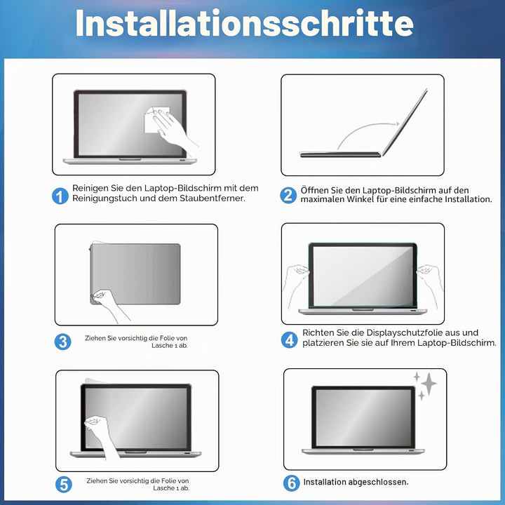 [2 Pack] ProCase 9H Härte Displayschutzfolie für 13 Zoll MacBook Pro 13/ MacBook Air 13 Bildschirm-S