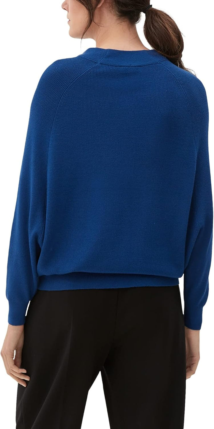 s.Oliver Damen Pullover, Blau 5659
