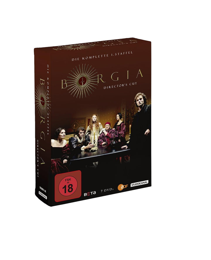 Borgia - Die komplette 1. Staffel (Director's Cut) [7 DVDs], DVD