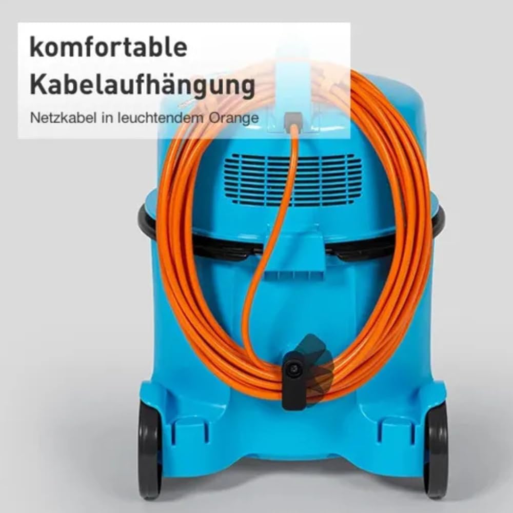 Hitachi Staubsauger CV-400 Pro, Hellblau, tütenlos