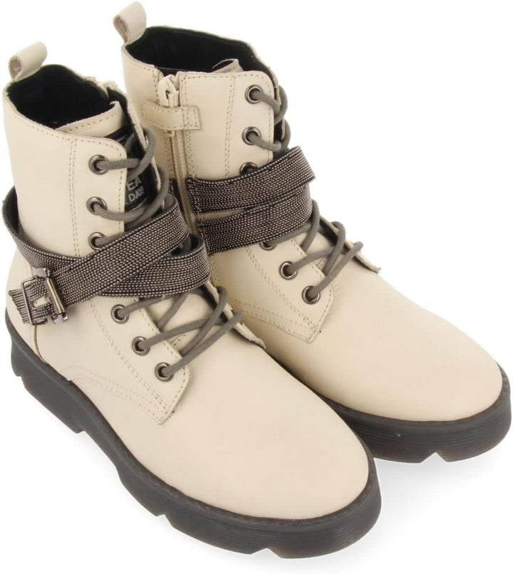 GIOSEPPO Mädchen Melk Bootsschuh 36 EU Gebrochenes Weiss, 36 EU Gebrochenes Weiss