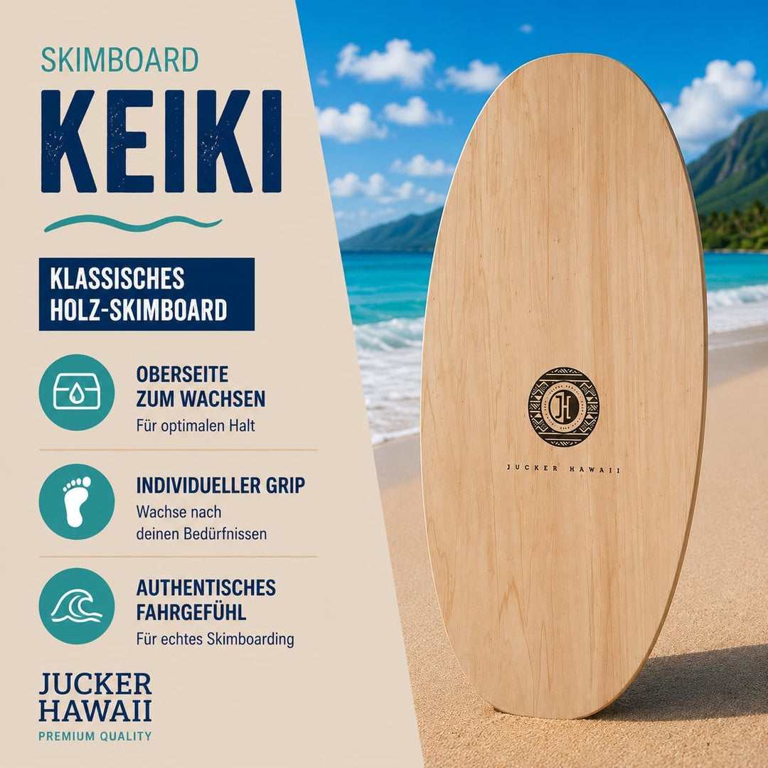 JUCKER HAWAII Skimboards PUNA, ULUA und KEIKI KEIKI PURE, KEIKI PURE