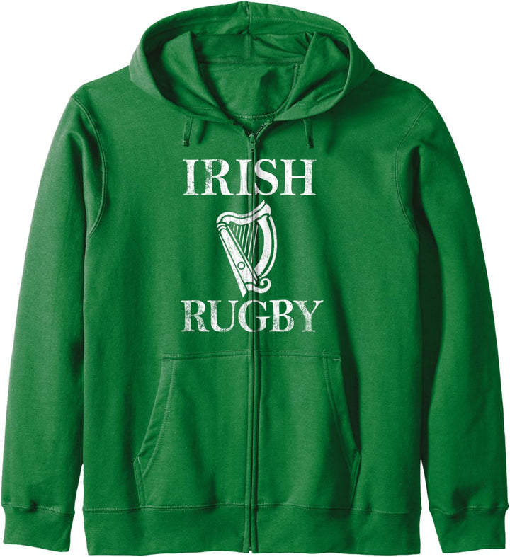 Ireland Sports Gift: Irish Rugby Kapuzenjacke