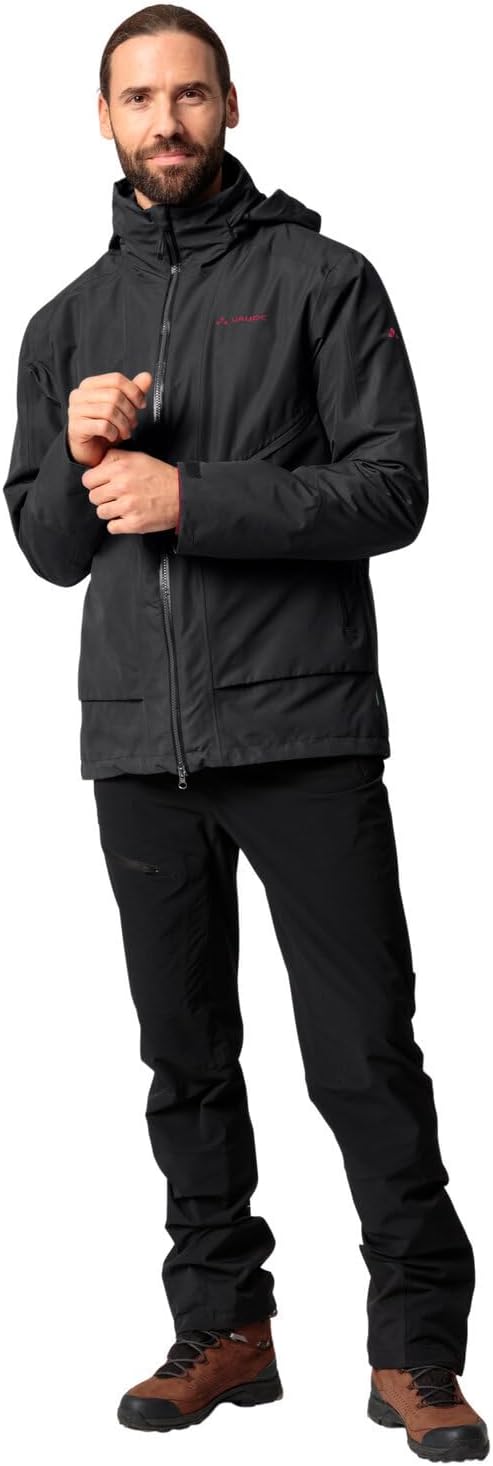VAUDE Herren Men's Elope 3in1 Jacket Doppeljacke L Schwarz, L Schwarz