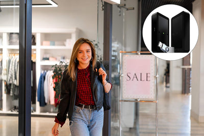 Kundenzähler Besucherzähler Besucherzählanlage Besucherzählsystem USB und, Besucherzählsystem, mit A