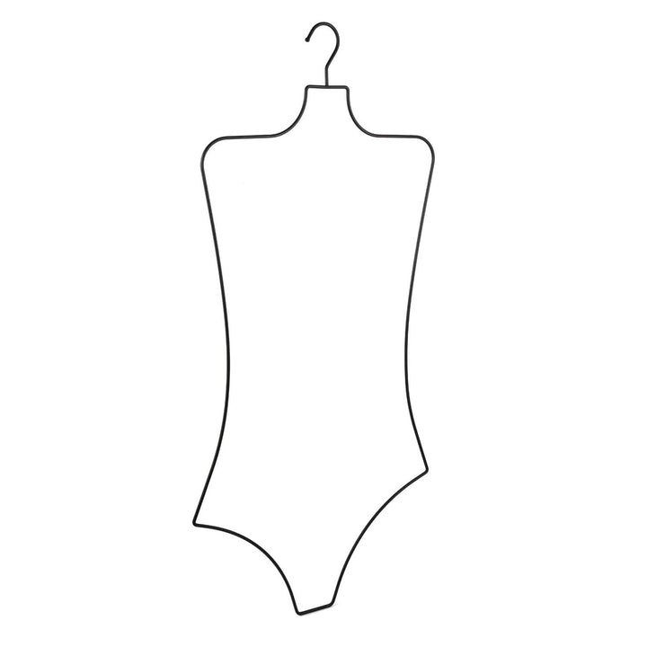Dessous Aufhänger Draht Körperform Display (Mattschwarz) 10 PCS Bikini Badeanzug hänger, Mattschwarz