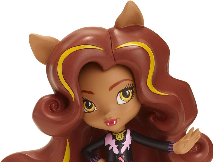 Mattel Monster High Mini Doll - Clawdeen Wolf Yelps Vinyl Doll (Cfc86)