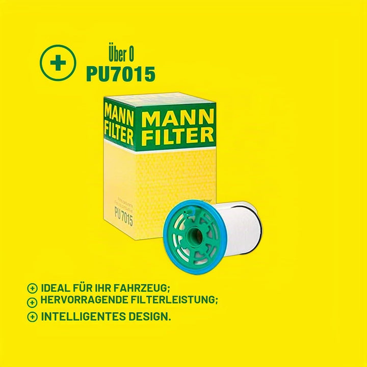 MANN-FILTER PU 7015 Kraftstofffilter – Für PKW