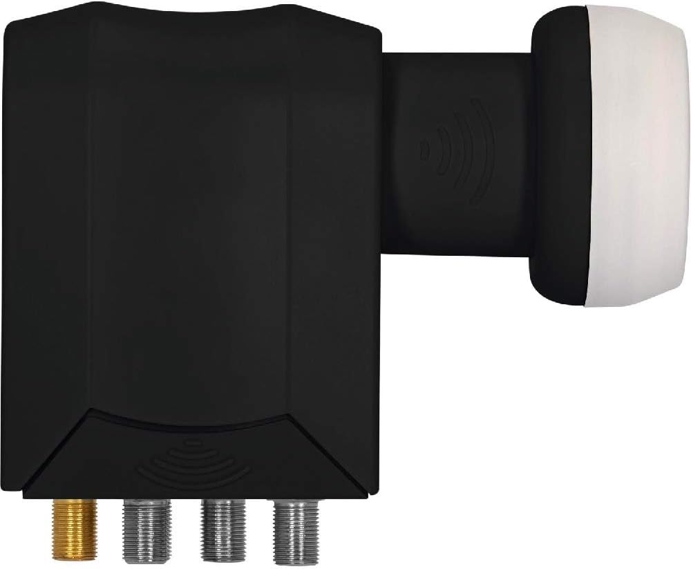 TechniSat Universal-SCR 4+4 LNB - 4 Teilnehmer & 4 weitere über SCR/Unicable (DiSEqC EN 50494, Wette