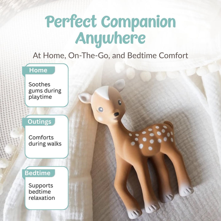 Sophie la Girafe – FanFan The Rehkitz Beissring & Tröster Geschenkset