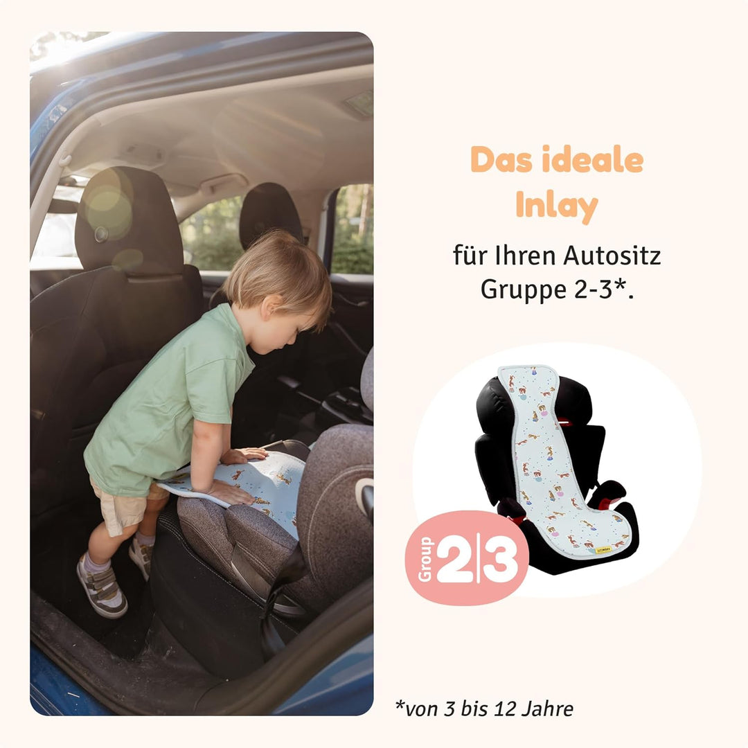 Aeromoov - Baby Sitzauflage Air Layer - Einlage Für Autositz oder Kinderwagen - Gruppe 2/3 - Antisch