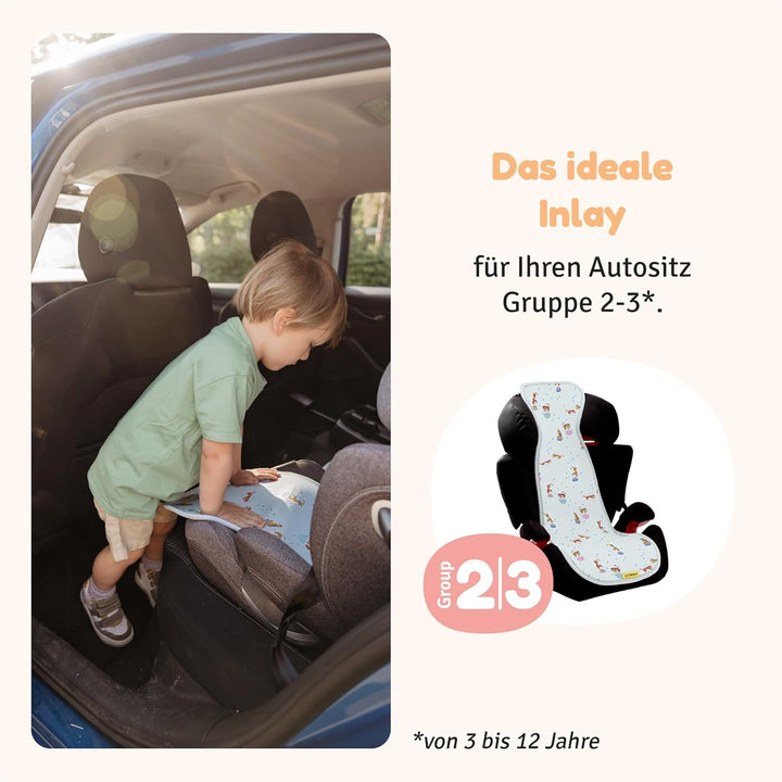 Aeromoov - Baby Sitzauflage Air Layer - Einlage Für Autositz oder Kinderwagen - Gruppe 2/3 - Antisch