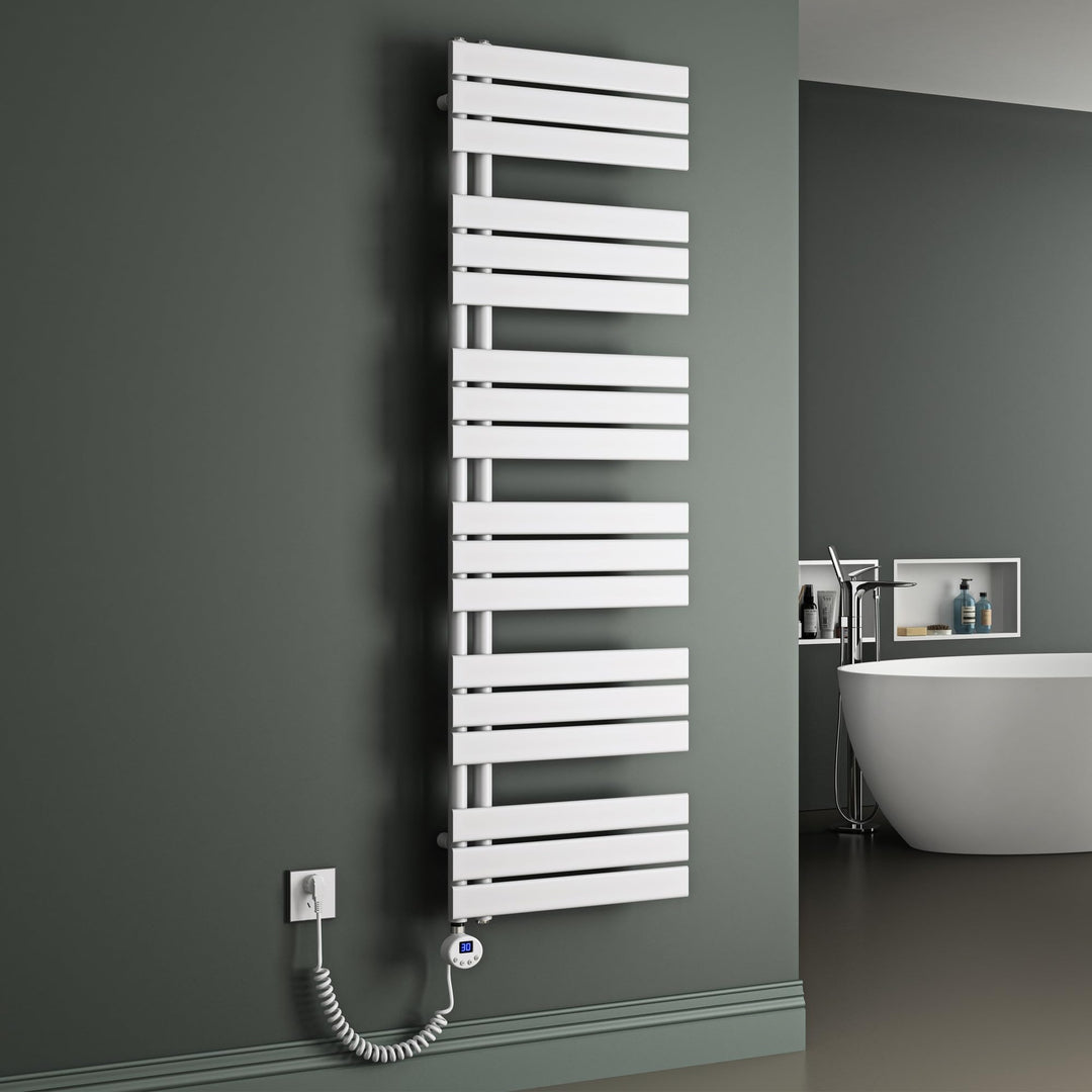 Mai &amp; Mai Badheizkörper Badheizung Heizkörper Bad 159x50 cm in Weiss | Handtuchheizkörper Seitenansc