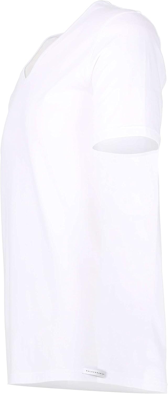 Baldessarini Herren T-Shirt weiss Uni 2er Pack L Weiss, L Weiss