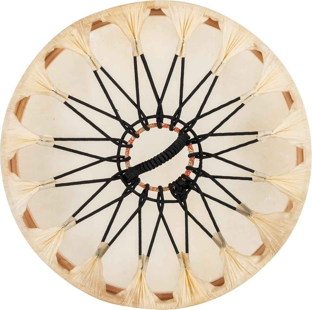 Classic Cantabile SD-18 Schamanentrommel 18" - Mit Ziegenfell bespannt - Durchmesser: 46 cm - Tiefe: