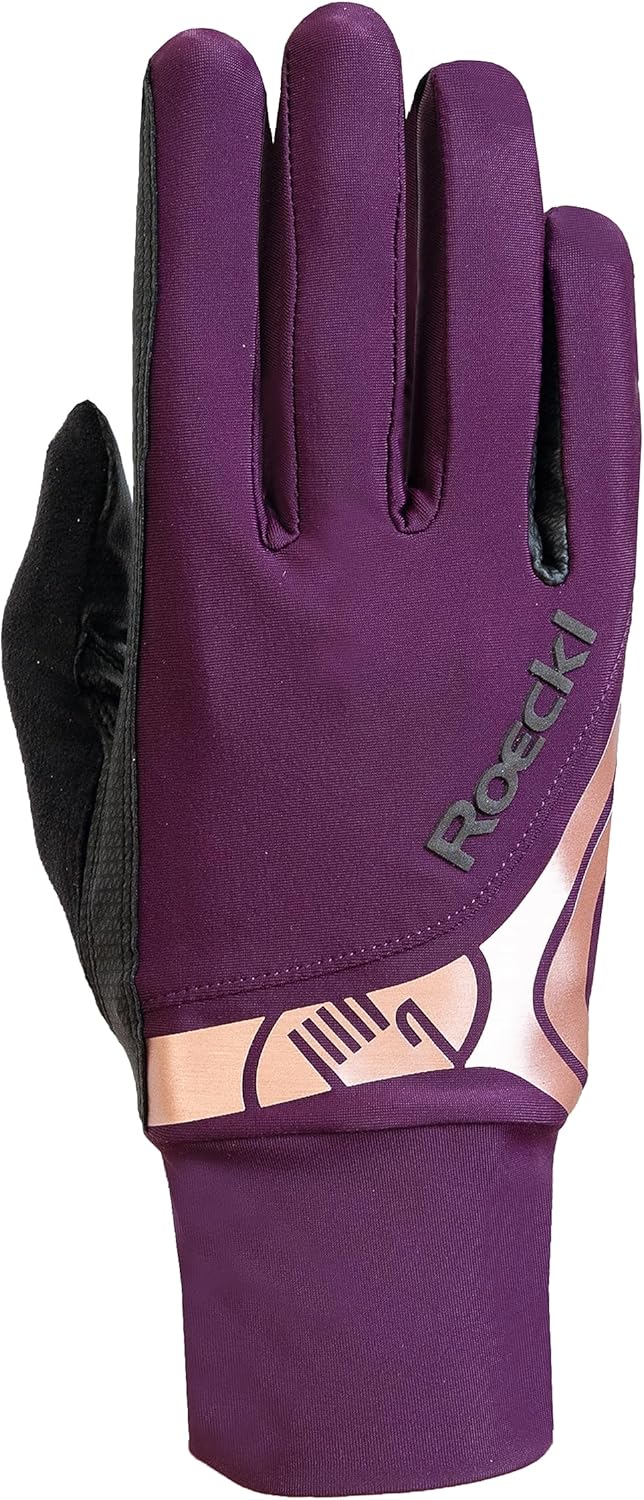 Roeckl Sports Reithandschuh Melbourne, Turnier Sommer Handschuh, 4 Farben, Grösse 6-11 6.5 Traube, 6