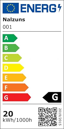 Nalezuns 50cm LED Deckenventilator mit Beleuchtung,Ventilator Deckenleuchte, 3 Farbtemperatur und 6