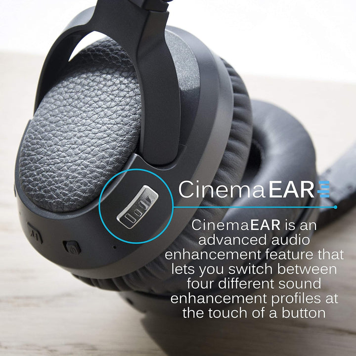 MEE audio - Matrix Cinema, Bluetooth Kopfhörer, aptX Low Latency, Lange Akkulaufzeit, Kopfhörer, Sch