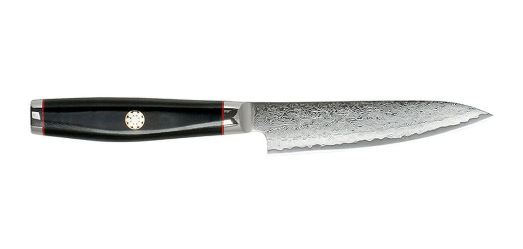 Yaxell 368312 YPSILON Universalmesser, Rot-schwarz