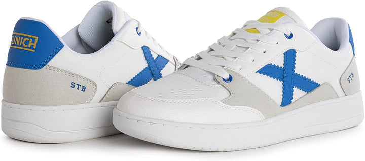 Munich Herren Legit Sneaker 45 EU Weiss 037, 45 EU Wei&#xDF; 037