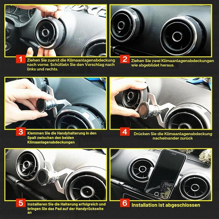 Handy KFZ Halterungen für Audi A3 8V 2014–2019, Handyhalterung Gravity Auto Lock Stabil Ohne Jitter