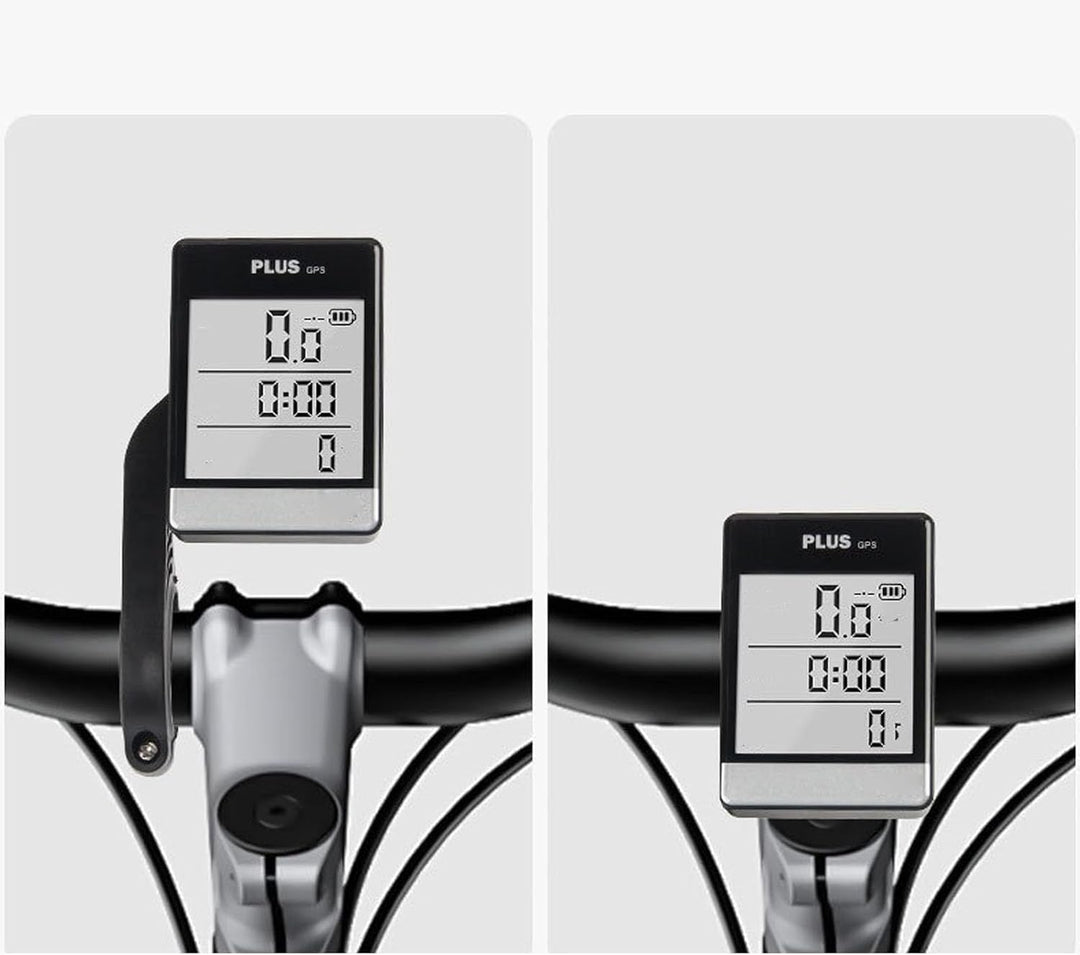 Asixxsix GPS Fahrrad Computer, Drahtloses Radgeschwindigkeitsmesser mit 3,26 Zoll hintergrundbeleuch
