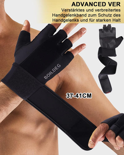 boildeg Fitness Handschuhe,Trainingshandschuhe,Gewichtheben Handschuhe für Bodybuilding Crossfit,Dam