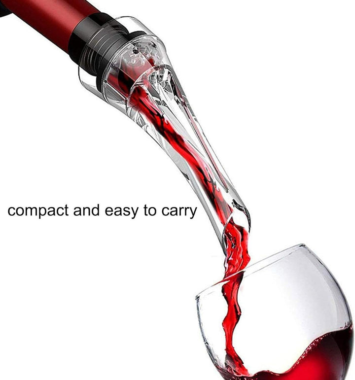 Weinbelüfter, professioneller Rotwein-Verstärker, Acryl-Ausgiesser, tragbarer Champagner-Dekanter, s