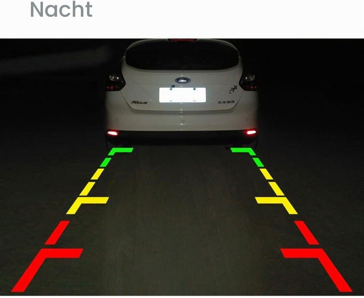 Farb Rückfahrkamera Einparkhilfe mit Hilfslinien geeignet für Mercedes C E CL S Klasse W204 W212 W21