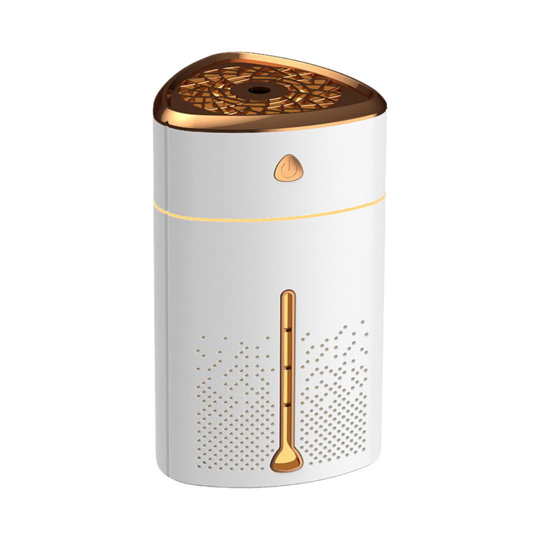 Luftbefeuchter für Schlafzimmer mit 7 Farben LED, 1L Top-Fill, 8h Laufzeit, USB, Aroma Diffusor, Coo