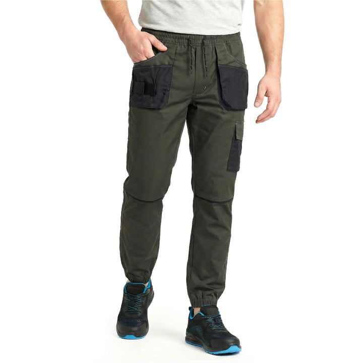 DINOZAVR Revolt Sport Stretch Herren Hose - Stretch Herren Arbeitshose - elastische Männer Bundhose