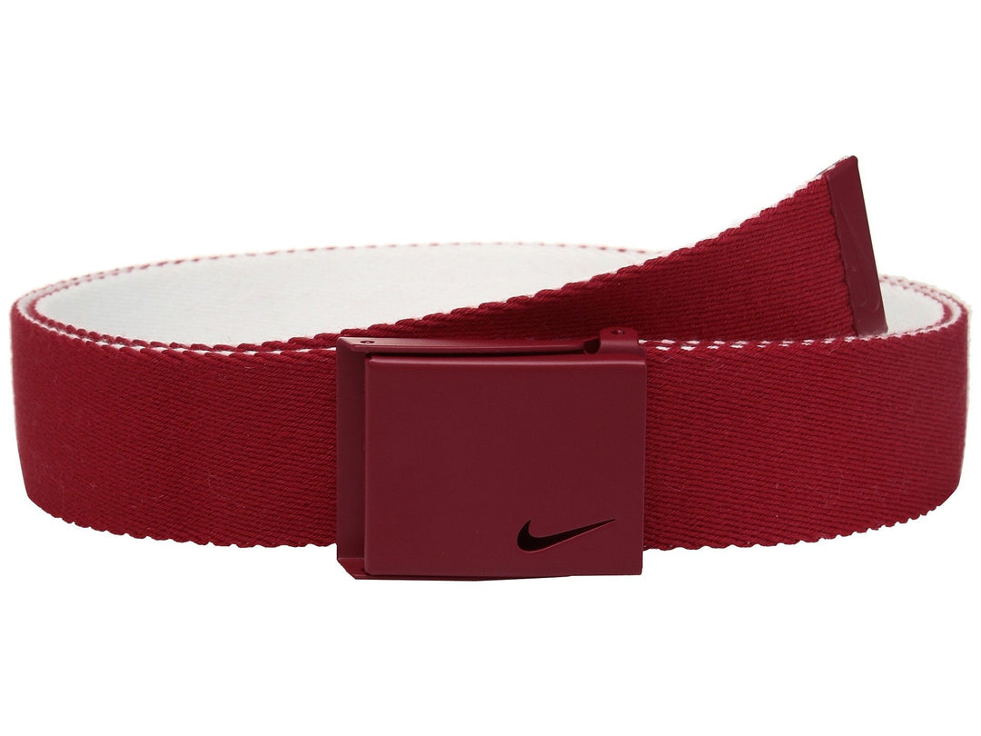 Nike Herren New Tech Essentials wendbarer Webgürtel Varsity Rot/Weiss Einheitsgrösse, Varsity Rot/We