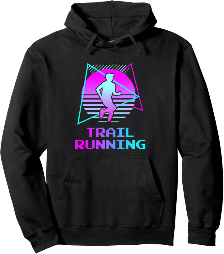 Klassischer Trailrunning-Läufer Pullover Hoodie