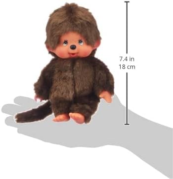 BANDAI - Monchhichi - Kuscheltier Monchhichi Original - Ikonisches Affenkuscheltier der 80er Jahre,