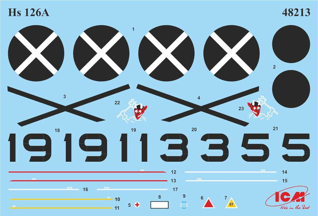 ICM 48213 Condor modelbau, schwarz