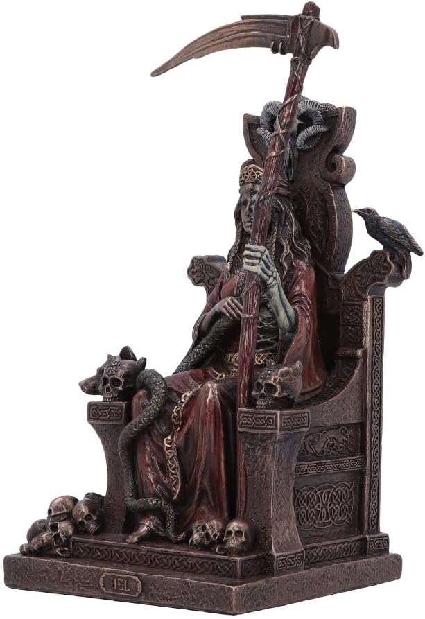 Nemesis Now Hel The Two Faced Terror Bronze Figur, 23 cm