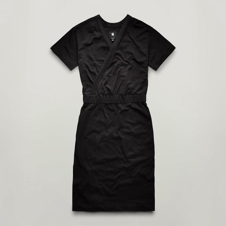 G-STAR RAW Damen Bohdana Kleid Dresses XS Schwarz (Dk Black D21296-b771-6484), XS Schwarz (Dk Black