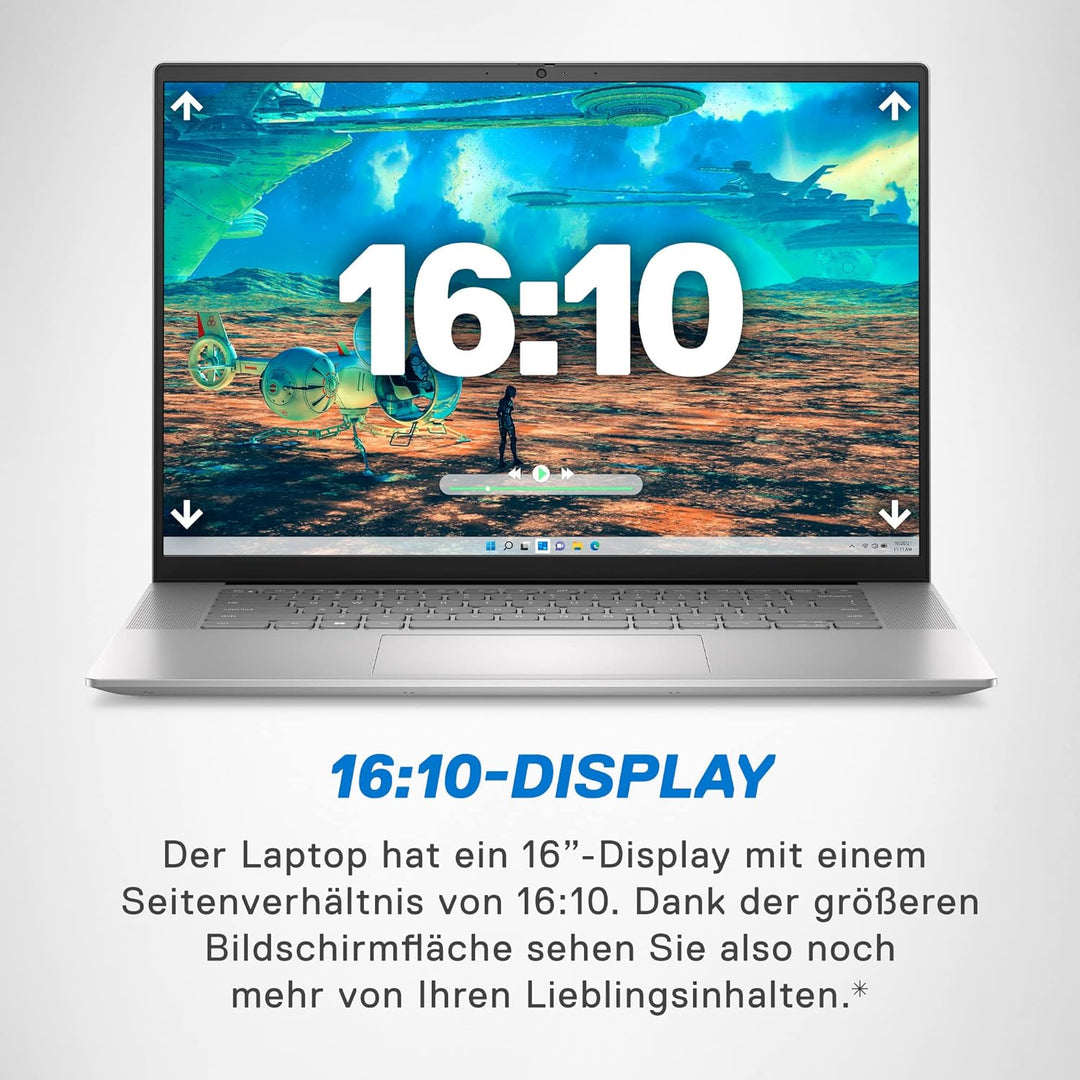 Dell Inspiron 16 5630 Laptop 13. Gen Intel Core i7-1360P, 16,0" FHD+ Display (1.920 x 1.200), Intel