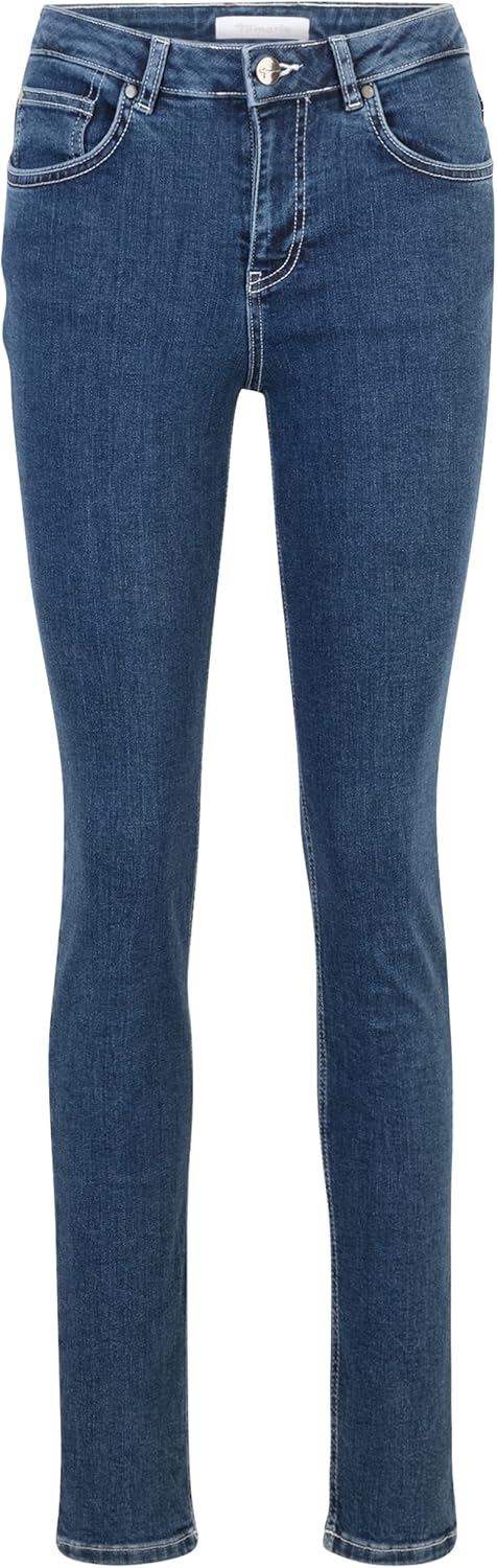 Tamaris Damen APALIT Skinny Jeans 34W / 32L Blau Jeans Clair, 34W / 32L Blau Jeans Clair