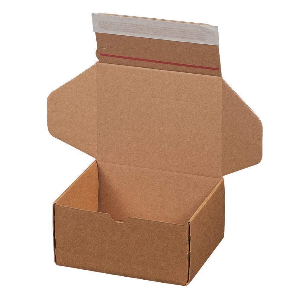 Ropipack Modulboxen Versandkarton Versandschachtel mit Haftklebung und Aufreissfaden 305x210x91mm -