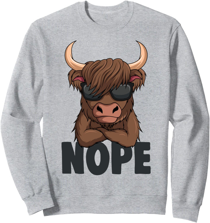 Schottisches Hochlandrind Kuh Sweatshirt