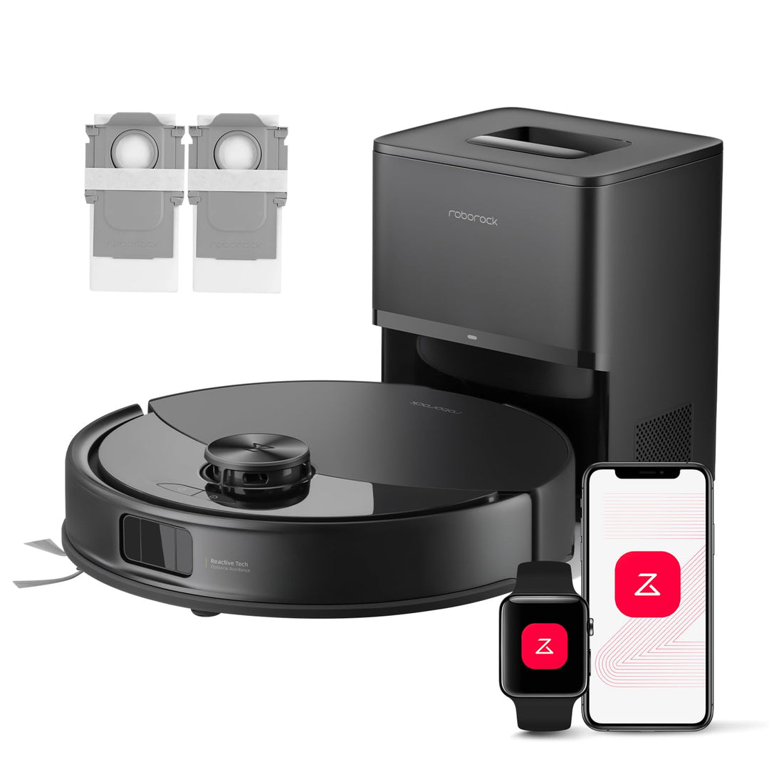 roborock Q10 S5+ Set Saugroboter mit Wischfunktion, 10.000 Pa HyperForce Saugkraft, Dual Anti-Tangle