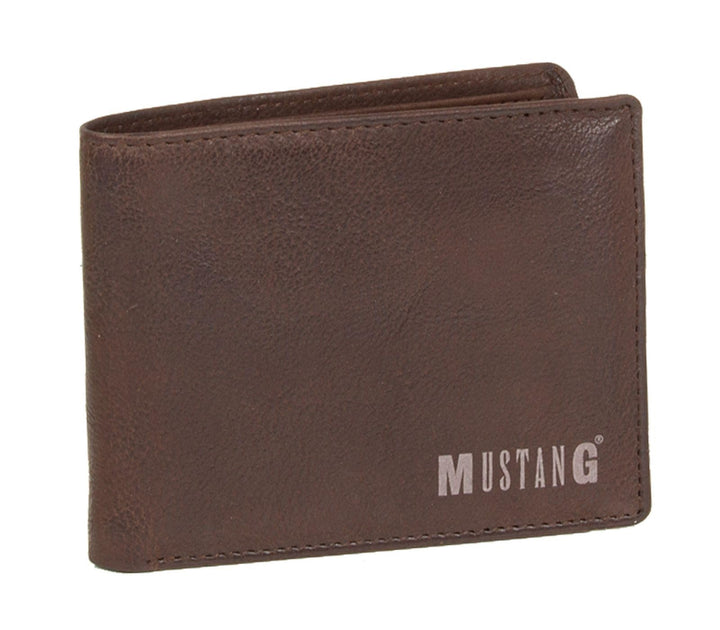 MUSTANG Fresno Leather Wallet Brown