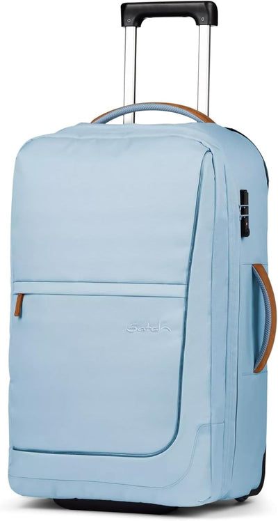 satch Flow M Trolley Koffer Handgepäck 35 l 54x32x23 cm oder Koffer gross 55 l 65x37x29 cm, inkl. Wä