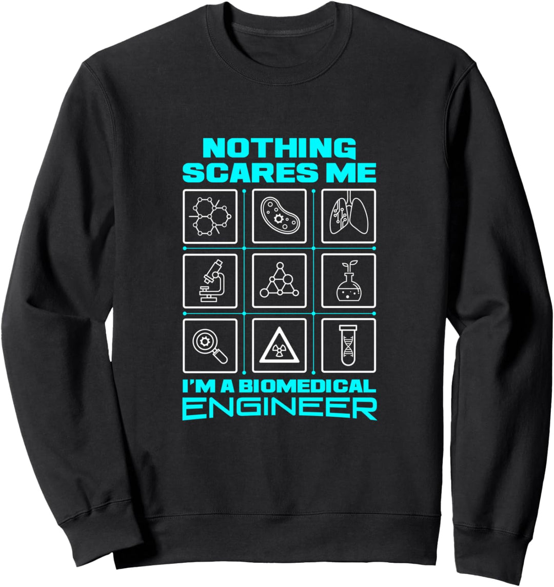 Lustiger Biomedischer Ingenieur-Humor Sweatshirt